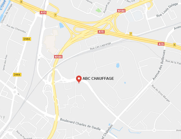 Plan où trouver ABC CHAUFFAGE