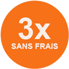 Paiement 3x sans frais